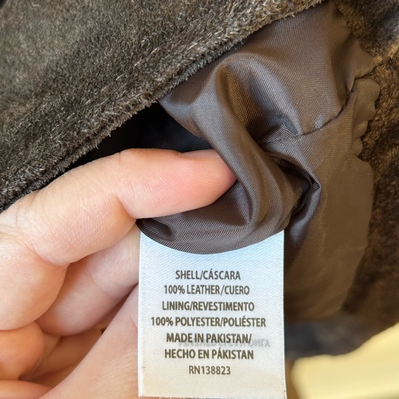 Cody James Men's Dark Brown Suede Leather Vest - Picture 4 of 7